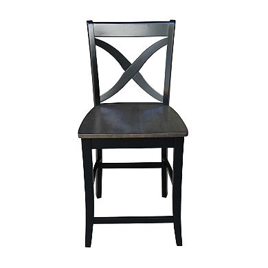 International Concepts Cosmo Crossback Counter Stool