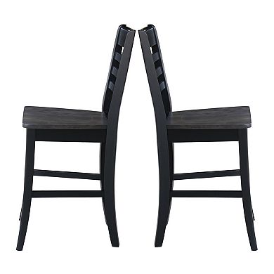 International Concepts Cosmo Ladderback Counter Stool