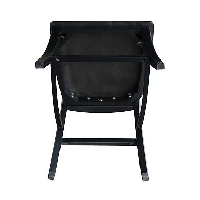 International Concepts Cosmo Wood Counter Stool