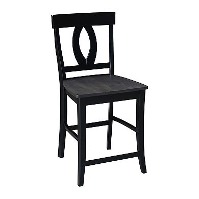 International Concepts Cosmo Wood Counter Stool