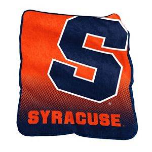 Logo Brand Syracuse Orange Raschel Throw Blanket
