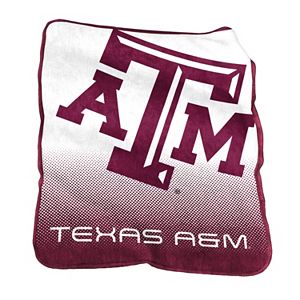 Logo Brand Texas A&M Aggies Raschel Throw Blanket
