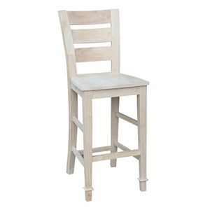 International Concepts Tuscany Ladderback Bar Stool