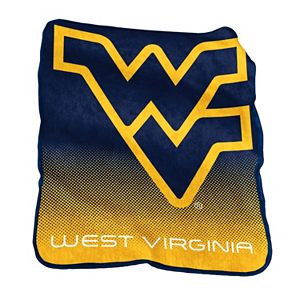 Logo Brand West Virginia Mountaineers Raschel Throw Blanket