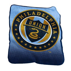 Logo Brand Philadelphia Union Raschel Throw Blanket