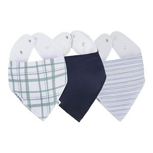 Bazzle Baby 3-pk. Nautical & Stripes Bandana Bib Set