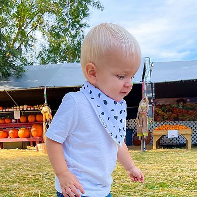 Bazzle Baby 3-pk. Arrows, Dots & Striped Bandana Bib Set