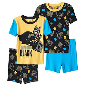 Boys 4-10 The Lego Batman Movie 4-Piece Pajama Set