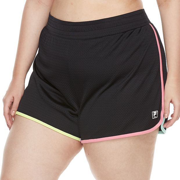 Fila plus size sale shorts