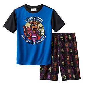 Boys 6-12 Five Nights At Freddy's Sleep Shorts
