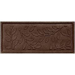 Waterhog Dogwood Leaf 23 in. x 35 in. Pet Polyester Indoor Outdoor Door Mat