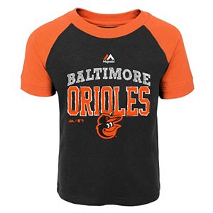 Toddler Majestic Baltimore Orioles Game Ringer Tee