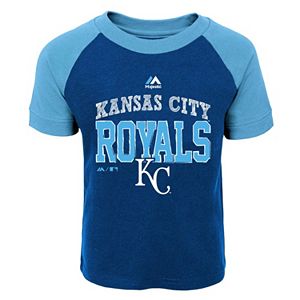 Toddler Majestic Kansas City Royals Game Ringer Tee