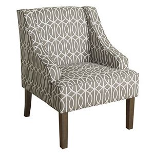 HomePop Finley Swoop Arm Accent Chair