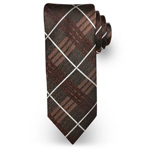 Big & Tall Haggar Plaid Extra Long Tie