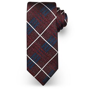 Big & Tall Haggar Plaid Extra Long Tie