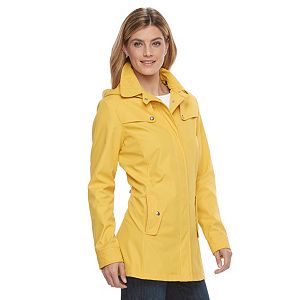 Women's Weathercast Hooded Bonded Rain Jacket