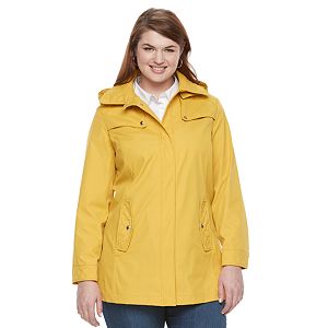 Plus Size Weathercast Hooded Quilted Jacket