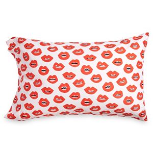 Scribble Lips Pillowcase