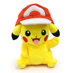 Pokémon Large Pikachu Plush with Ash's Hat