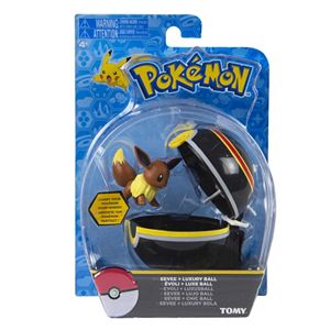 Pokémon Clip 'N' Carry Luxury Poké Ball & Eevee Figure Set