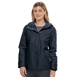 Women's Weathercast Hooded Windbreaker Jacket