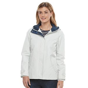 Women's Weathercast Hooded Windbreaker Jacket