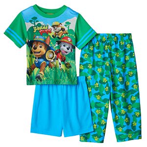 Toddler Boy Paw Patrol Tracker, Marshall & Rubble 3-pc. Pajama Set
