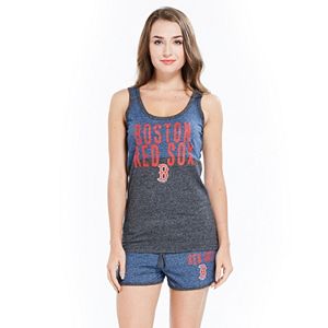 Women's Concepts Sport Boston Red Sox Tank Top & Shorts Set