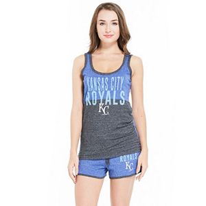 Women's Concepts Sport Kansas City Royals Tank Top & Shorts Set