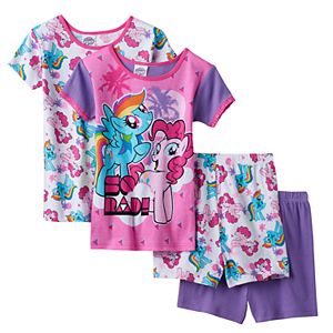 Girls 4-10 My Little Pony Rainbow Dash & Pinkie Pie Pajama Set