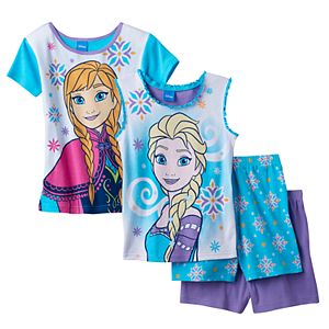 Disney's Frozen Anna & Elsa Girls 4-10 Pajama Set