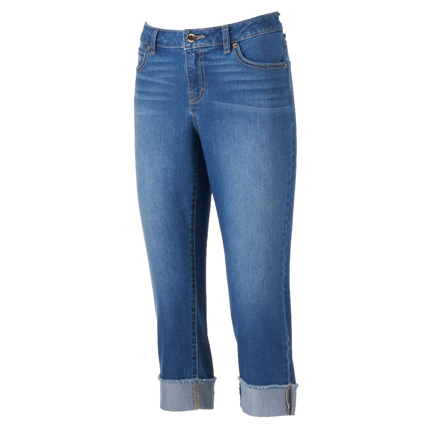 kohls womens jean capris