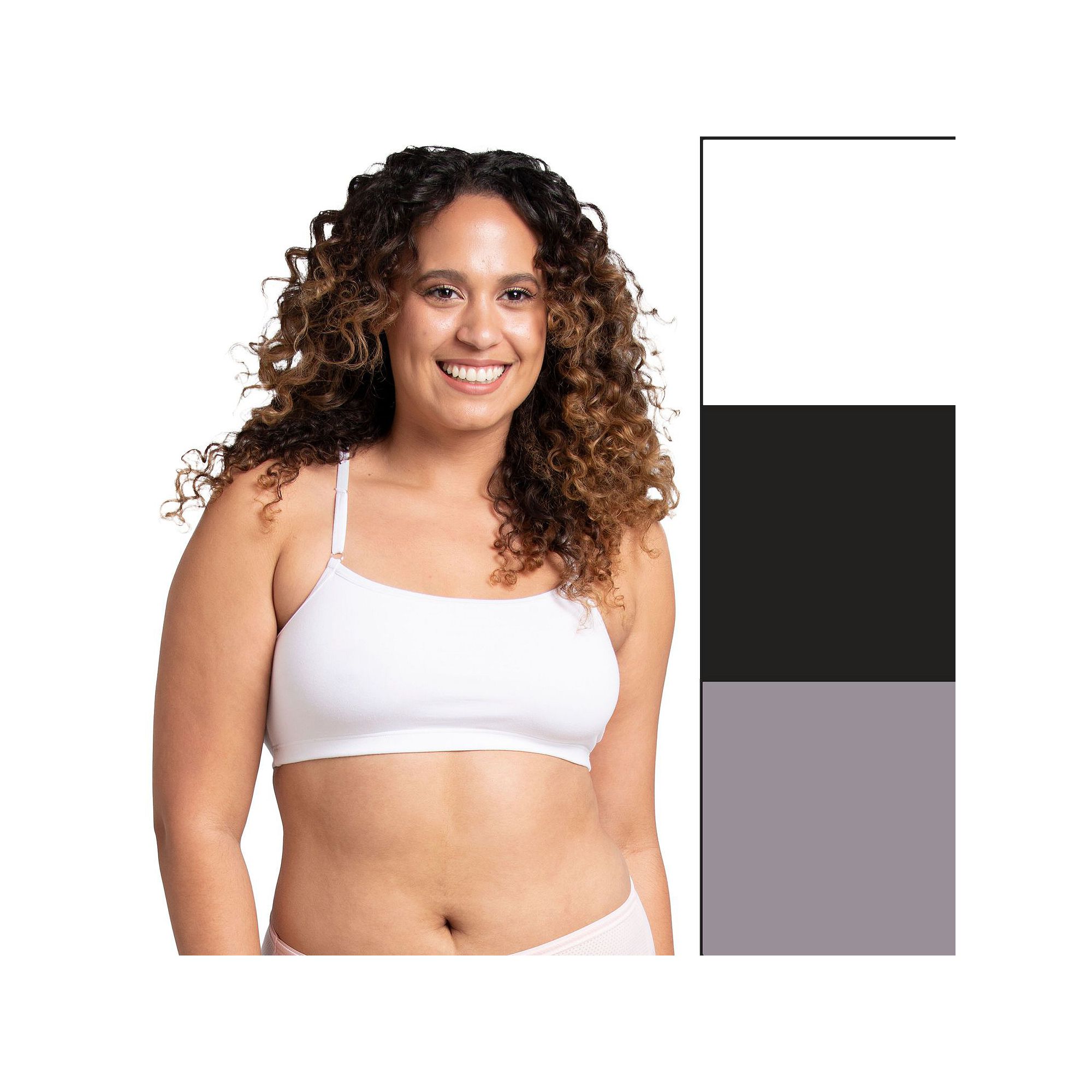 Womens Fruit of the Loom® 360 Stretch Bra 3-pack 3DSCSCT, Size: Large, Ti