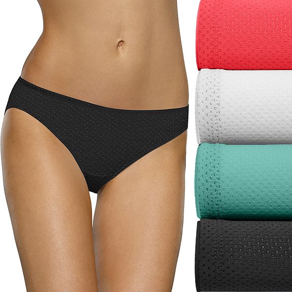 Women's Breathable Micro-Mesh Low Rise Brief Assorted 6+2 Pack