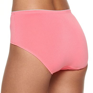 Women's Fruit of the Loom Signature 5-pack Breathable Micro Mesh Low Rise Briefs 5DBKLRB