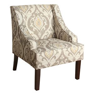 HomePop Suri Swoop Arm Accent Chair