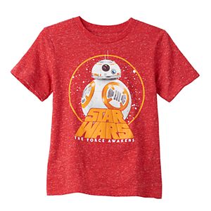 Boys 4-7 Star Wars The Force Awakens BB-8 Glow-in-the-Dark Tee