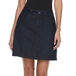Petite Croft & Barrow® Essential Jean Skort
