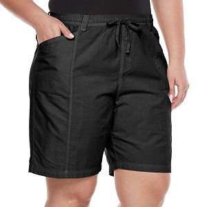 Plus Size Gloria Vanderbilt Cuffed Shorts