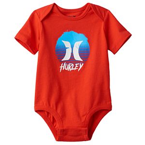 Baby Boy Hurley Circle Graphic Bodysuit