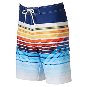 Men's SONOMA Goods for Life™ Striped Stretch Swim Trunks