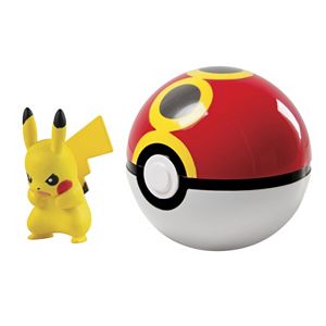 Pokémon Clip 'N' Carry Repeat Poké Ball & Pikachu Figure Set