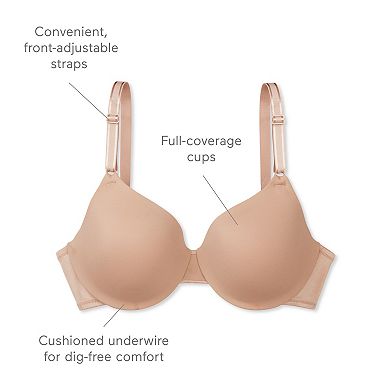 Warners This Is Not A Bra™ Cushioned Underwire Lightly Lined T-Shirt Bra 1593