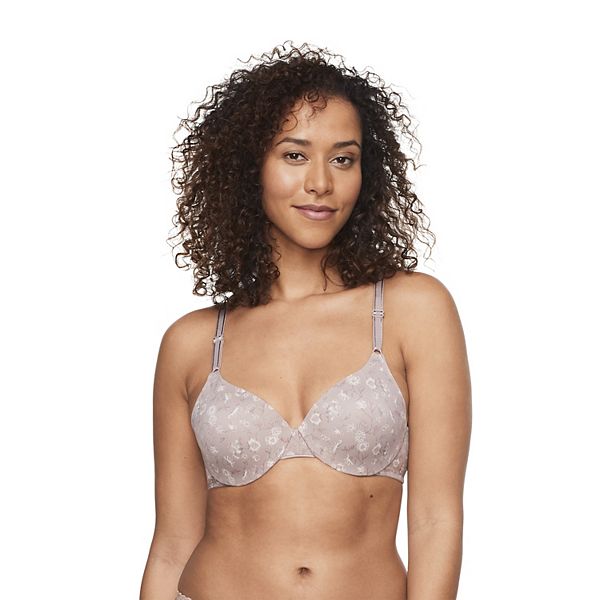 Warners This Is Not A Bra™ Cushioned Underwire Lightly Lined T-Shirt Bra 1593 - Mink Vintage Silk (34 B)