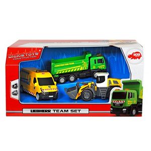 Dickie Toys Liebherr Construction Team with Liebherr L538 Front Loader Set