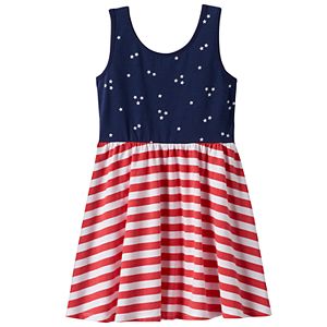 Toddler Girl Jumping Beans® Star & Stripe Print Dress