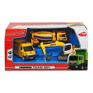 Dickie Toys Liebherr Construction Team with Liebherr R936 Excavator Set