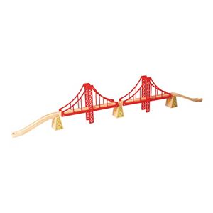 BigJigs Toys Double Suspension Bridge