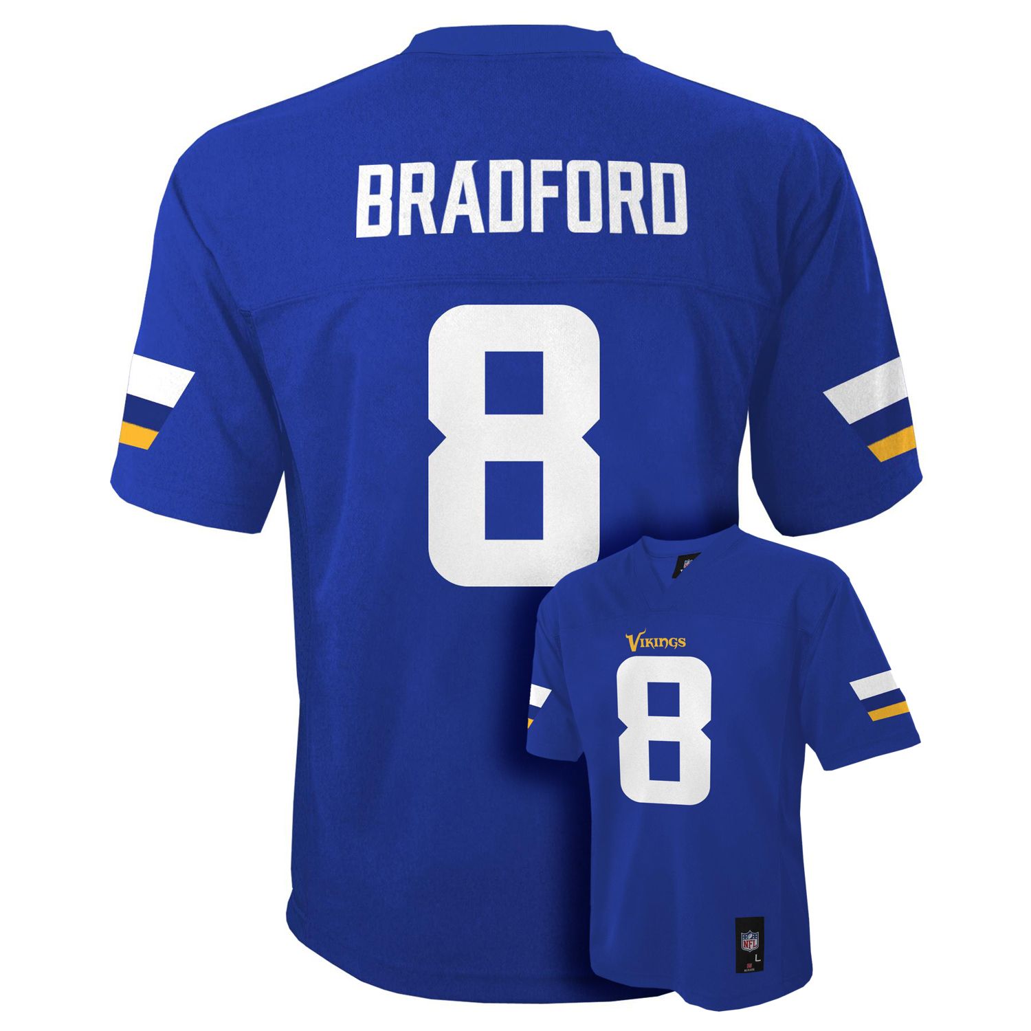 vikings jersey bradford